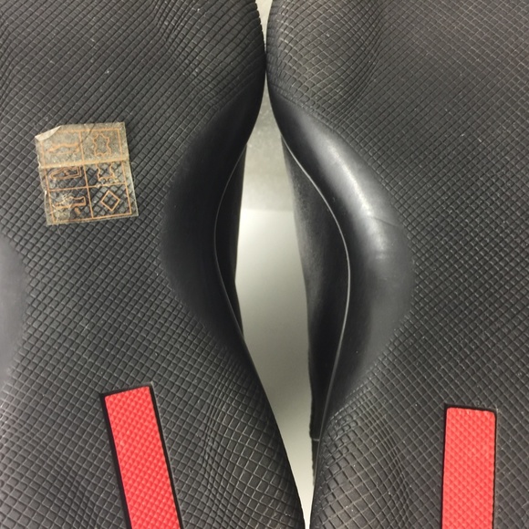 PRADA WOMEN'S BLACK BOOTS SIZE 35.5 US 5.5 - Picture 8 of 16